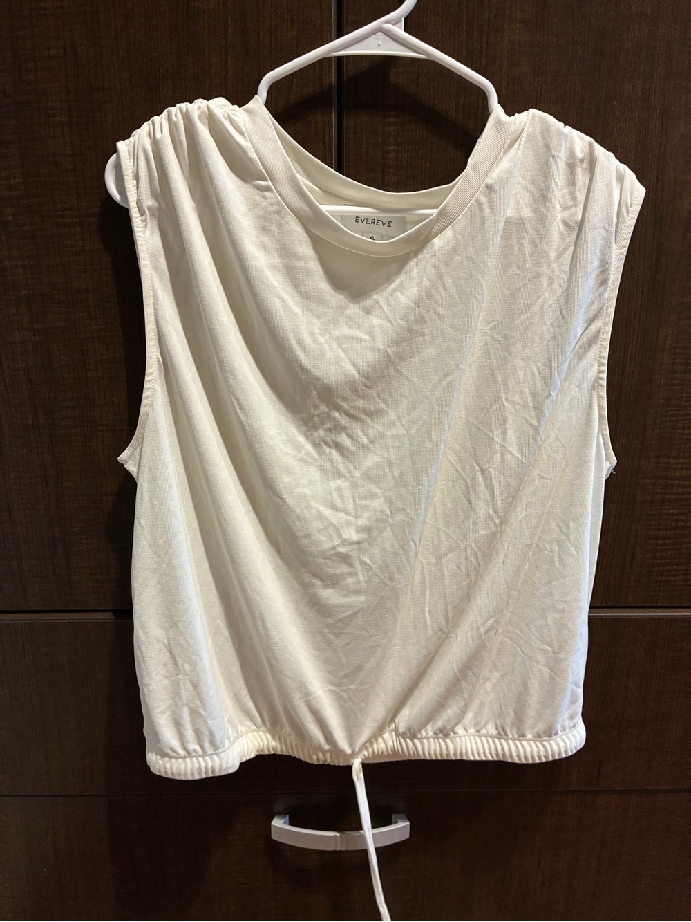 Evereve Drawstring Hem Top Size XL - Picture 4 of 8